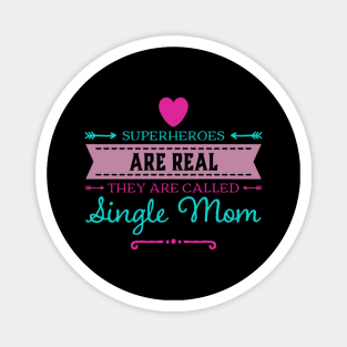 Mother Superheroine Single Mum Parent Magnet